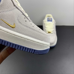 Nike Air Force 1 07 Low Suede Light Grey Blue - comprar online