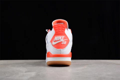Jordan 4 Retro SB White/Orange Custom - comprar online