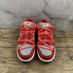 Imagem do Nike Dunk Low Off-White University Red