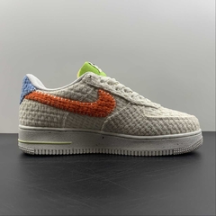 Nike Air Force 1 Low Hemp White Orange University Blue - comprar online