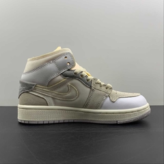 Jordan 1 Mid SE Craft Inside Out White Grey - comprar online