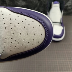 Jordan 1 Retro High Court Purple White na internet