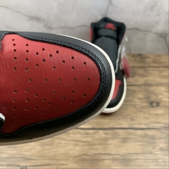 Jordan 1 Retro High Bred Toe na internet