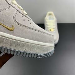 Nike Air Force 1 Low Grey Blue Gold - comprar online