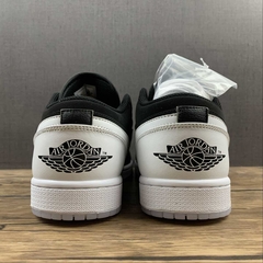 Jordan 1 Low Blach White Diamond - Born Sneakers
