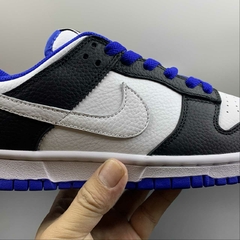 Nike Dunk Low White Black Royal - Born Sneakers
