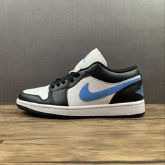 Jordan 1 Low Black University Blue White