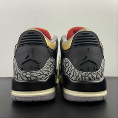 Jordan 3 Retro Black Cement Gold - Born Sneakers