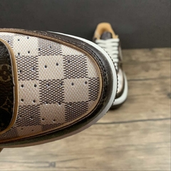Nike Air Force 1 Low Louis Vuitton Monogram Brown Damier Azur na internet