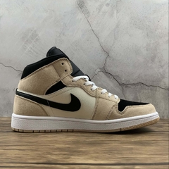 Jordan 1 Mid Barely Orange Light Violet - comprar online