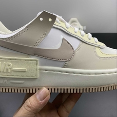 Nike Air Force 1 Low Shadow Fossil Custom - Born Sneakers