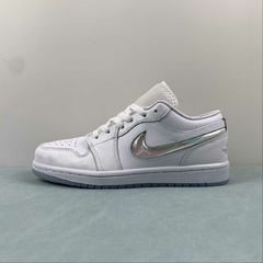 Jordan 1 Low Glitter Swoosh