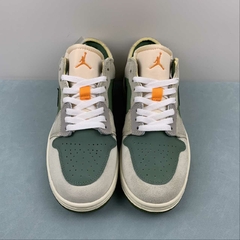 Jordan 1 Low Craft SE Sky J Light Olive Bright Mandarin - loja online