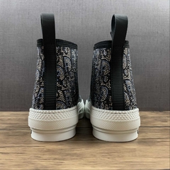 Dior B23 High Top Logo Oblique - Born Sneakers