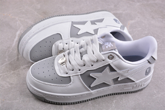 Bapesta #6 Patent Leather Pack Grey - comprar online