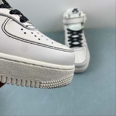 Nike Air Force 1 '07 Mid Black/Beige Custom - comprar online