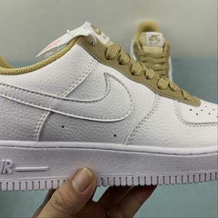 Nike Air Force 1'07 Low Fragment Design White/Khaki Custom - Born Sneakers