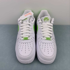 Imagem do Nike Air Force 1 Low White Green Custom
