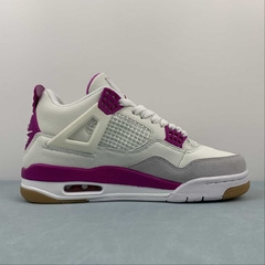 Jordan 4 Retro SB White Fuchsia Custom - comprar online