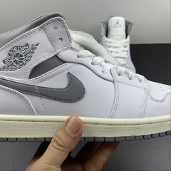Jordan 1 Mid Neutral Grey - Born Sneakers
