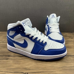 Jordan 1 Mid Kentucky Blue na internet