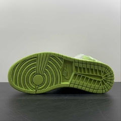 Jordan 1 Mid Green Python