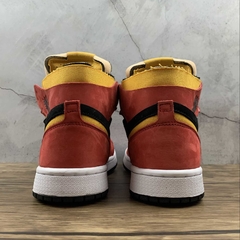 Jordan 1 High Zoom Air CMFT Black Chile Red - Born Sneakers