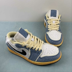 Jordan 1 Low SE WRMK Sashiko Denim na internet