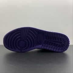 Jordan 1 Low White Purple