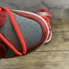 Nike Dunk Low Off-White University Red na internet