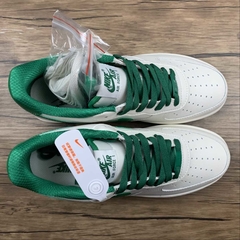 Nike Air Force 1 `07 Low White Green - loja online