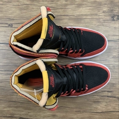 Jordan 1 High Zoom Air CMFT Black Chile Red - loja online