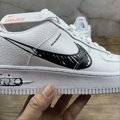 Nike Air Force 1 Low Sketch White Black - Born Sneakers