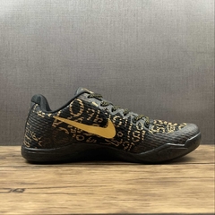 Nike Kobe 11 Low Mamba Day Id Black Gold Metallic - comprar online