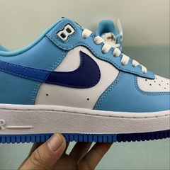 Nike Air Force 1 Low Split Light Photo Blue - Born Sneakers