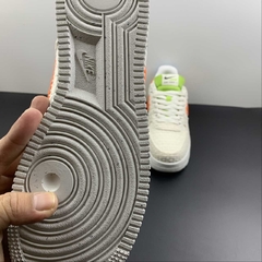 Imagem do Nike Air Force 1 Low Hemp White Orange University Blue