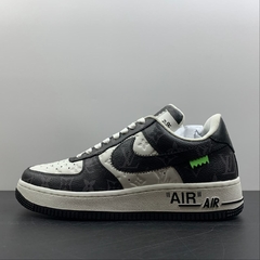 Louis Vuitton Nike Air Force 1 Low By Virgil Abloh White Black