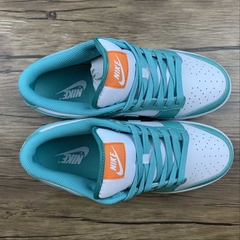 Nike Dunk Low White Turquoise - loja online