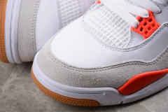 Jordan 4 Retro SB White/Orange Custom na internet