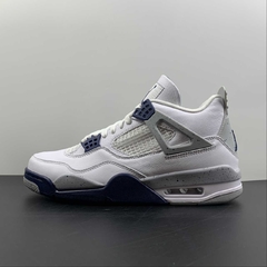 Jordan 4 Retro White Black Midnight Navy