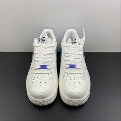 Imagem do Nike Air Force 1 Low 82 Double Swoosh White Medium Blue