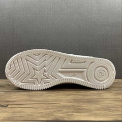 Bapesta Low White ABC Camo Green