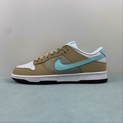 Nike Dunk Low Rice White/Brown/Malachite Green Custom
