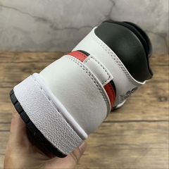 Jordan 1 Mid Black Chile Red White - loja online