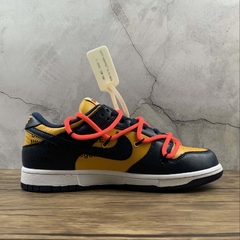 Nike Dunk Low Off-White University Gold Midnight Navy - comprar online