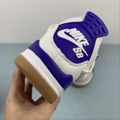 Jordan 4 Retro SB White Blue Custom - loja online