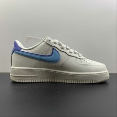 Nike Air Force 1 Low 82 Double Swoosh White Medium Blue - comprar online