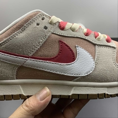 Nike SB Dunk Low SE 85 Double Swoosh Sail Red Pink - Born Sneakers