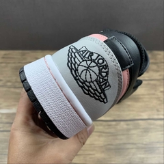 Jordan 1 Low Black Grey Pink - loja online