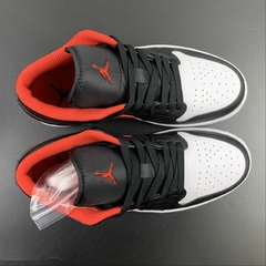 Jordan 1 Low White Toe